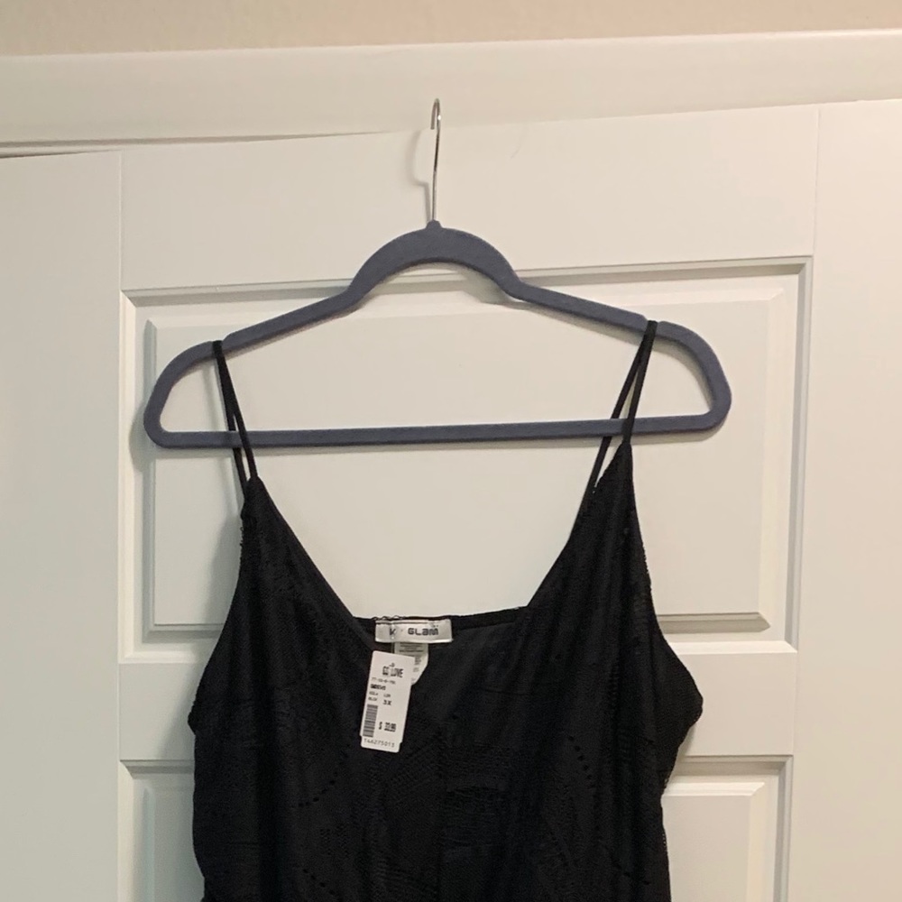 GSLovesMe mesh & lace beach dress w/bodysuit liner
